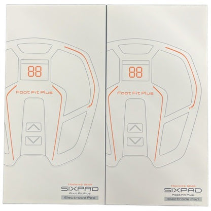 CY01 K SIXPAD シックスパッド 専用 フットフィットプラス 高電導エレクトロードパッド 2枚入り 2個セット