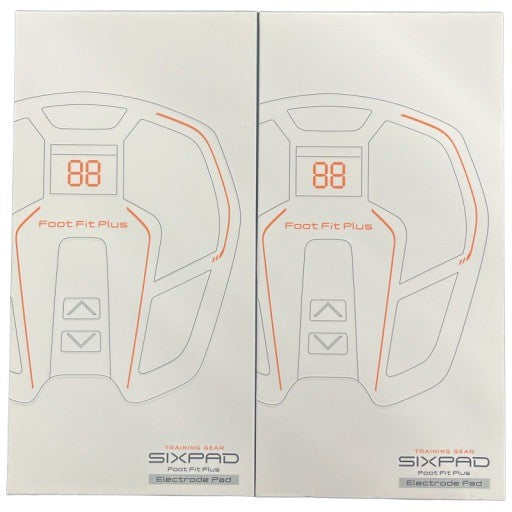 CY01 K SIXPAD シックスパッド 専用 フットフィットプラス 高電導エレクトロードパッド 2枚入り 2個セット
