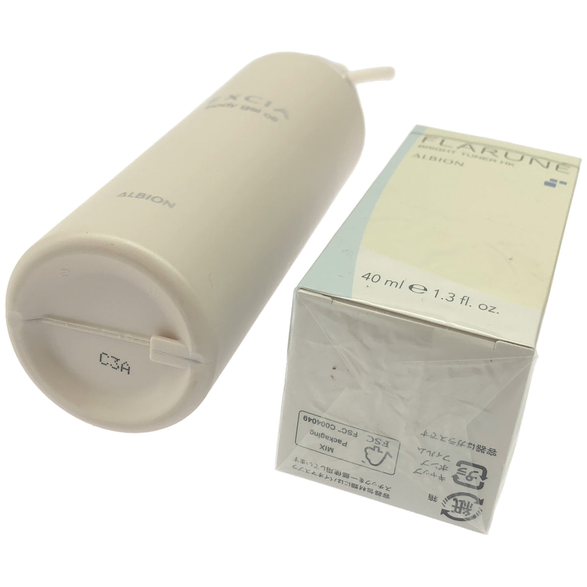 Z000 アルビオン エクシア ボディジェルオイル 200g & フラルネ ブライトチューナー HK 40ml 計2本セット　ラスト1点！