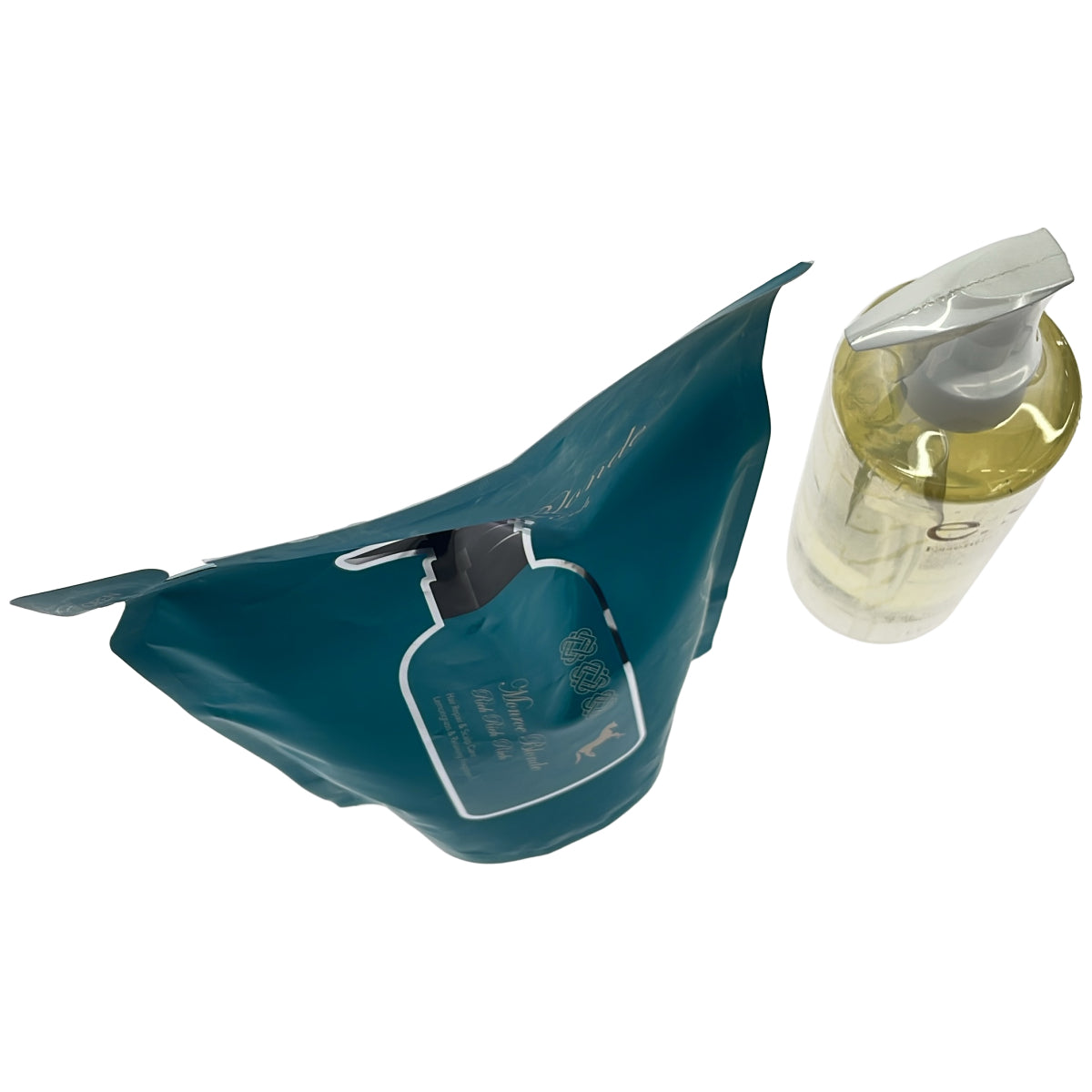 Z000 イーエスエッセンシャルジェル 310g & モンローブロンドR クレンズ トリートメント RRR つめかえ用 500mL 計2個セット　ラスト1点！