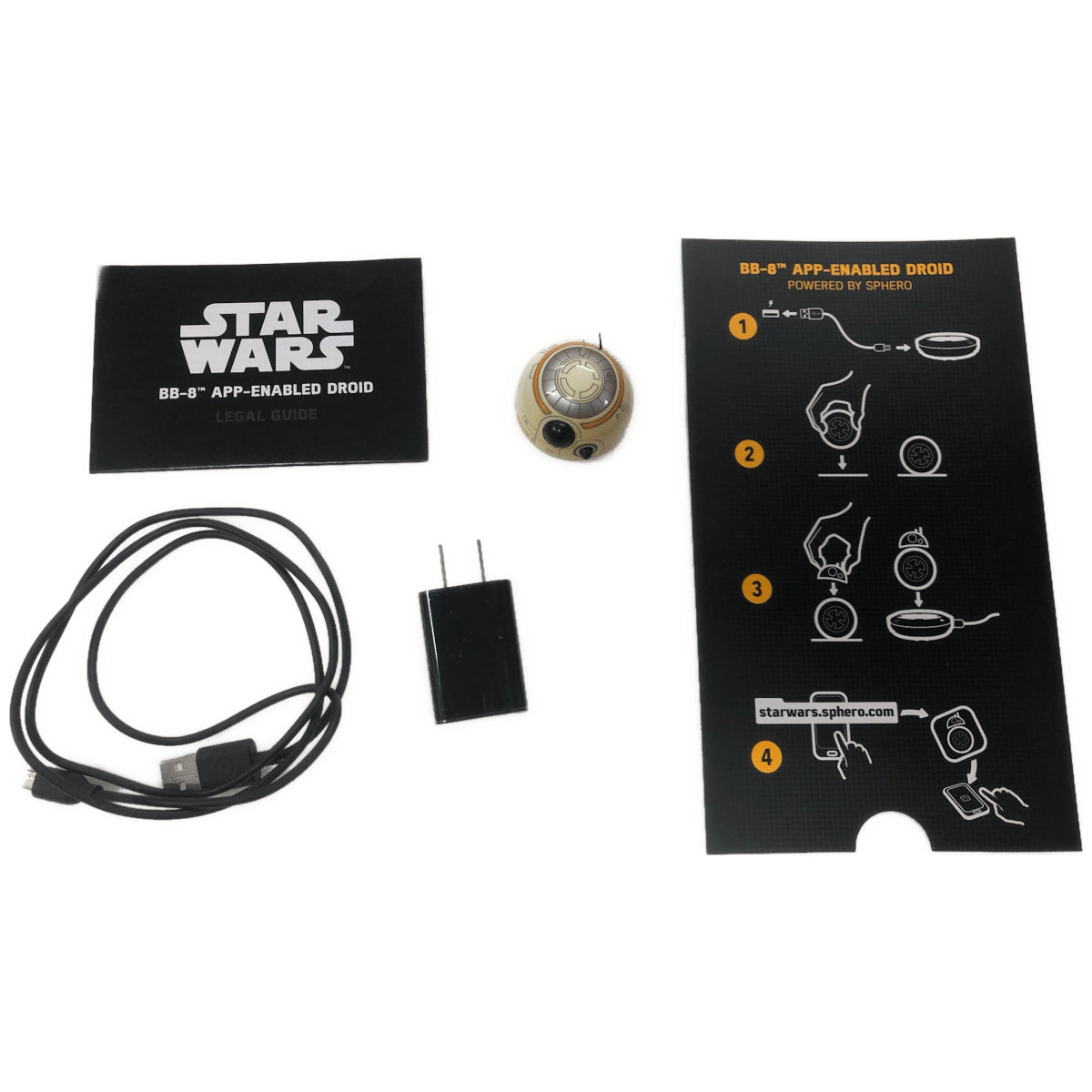C964 D スター・ウォーズ BB-8 (ドライブ ホログラム機能) App-Enabled Droid by Sphero