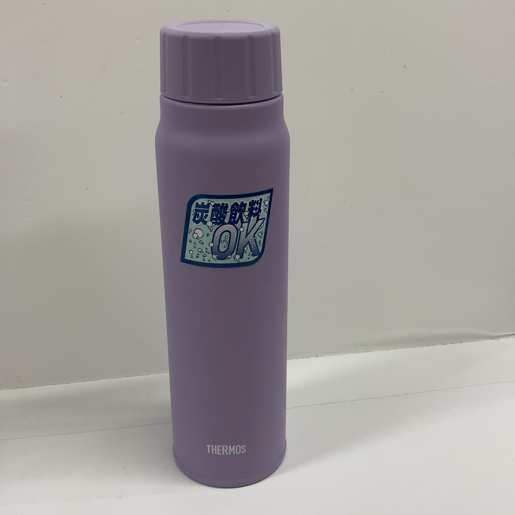 CU1K D サーモス 水筒 保冷炭酸飲料ボトル 500ml パープル 保冷専用 FJK-500 PL