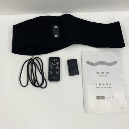 C81B D ■icoelle SPEED SHAPE イコエル スピードシェイプ ブラック ISS-10BK