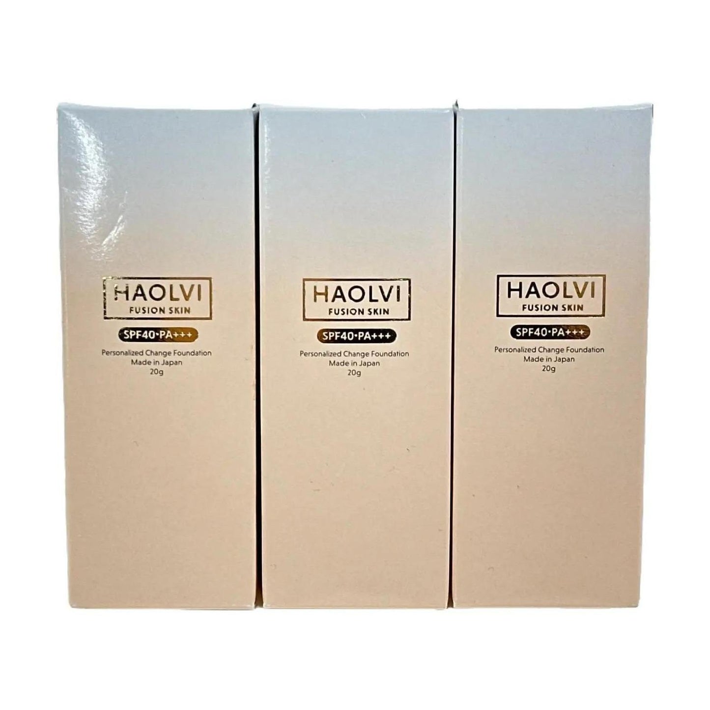 C217 K HAOLVI ハオルビ ファンデーション SPF40 PA+++ 20g 日焼け止め 美容クリーム 3個セット