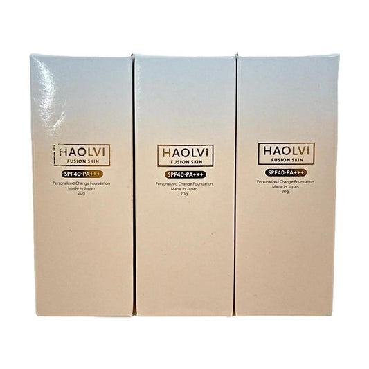 C217 K HAOLVI ハオルビ ファンデーション SPF40 PA+++ 20g 日焼け止め 美容クリーム 3個セット