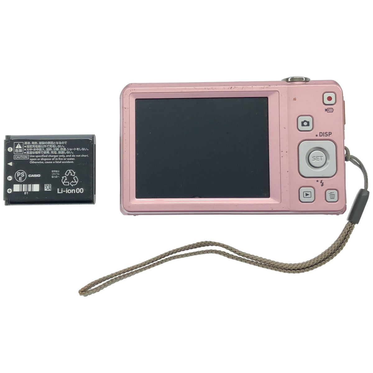 Z000 CASIO デジタルカメラ EXILIM ピンク EX-ZS5PK　ラスト1点！