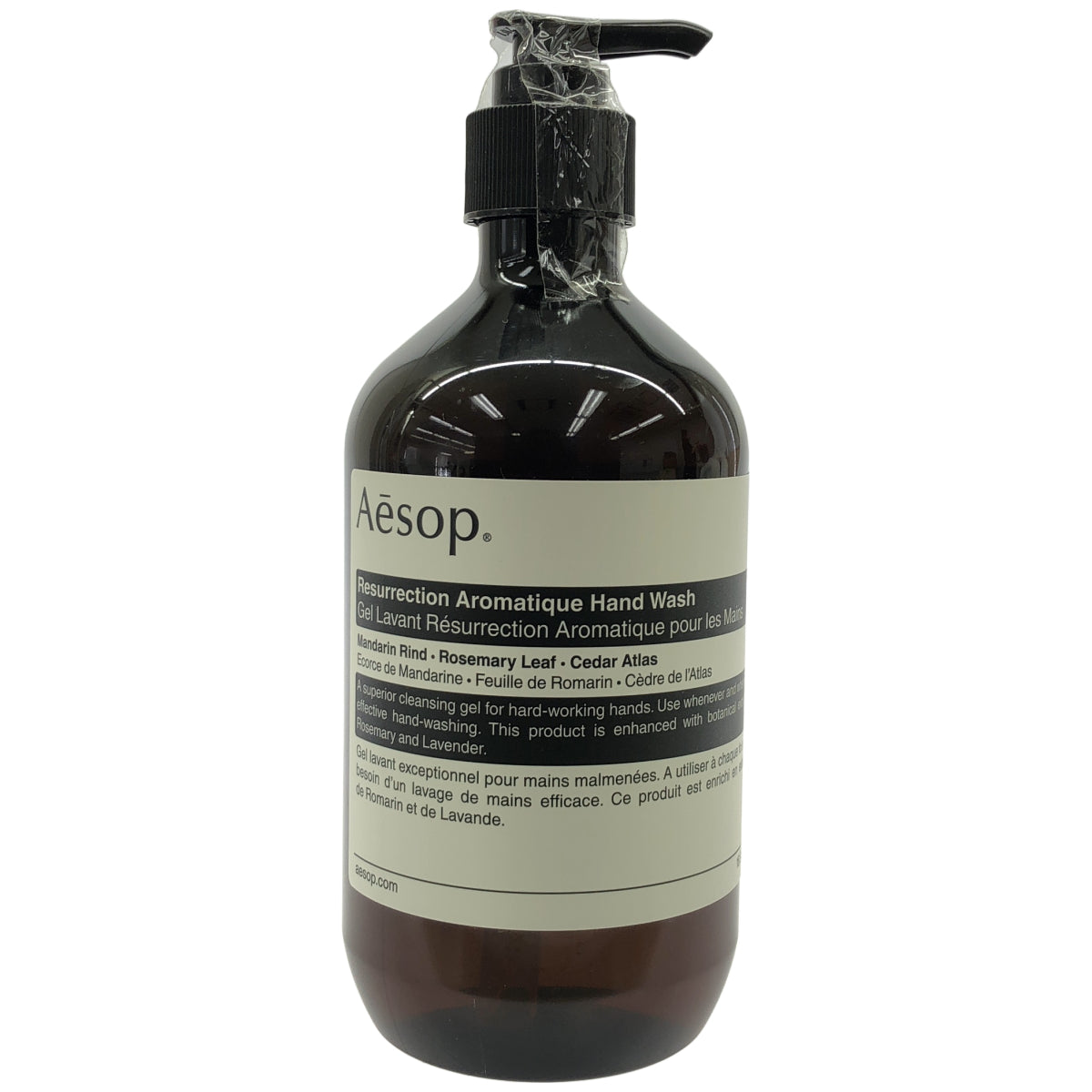 Z000 aesop イソップ レスレクション ハンドウォッシュ 500ml　ラスト1点！