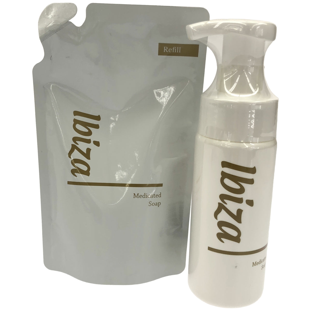 Z000 Ibiza 薬用ソープ 140mL & 薬用イビザソープ つめかえ用 135mL 2個セット
