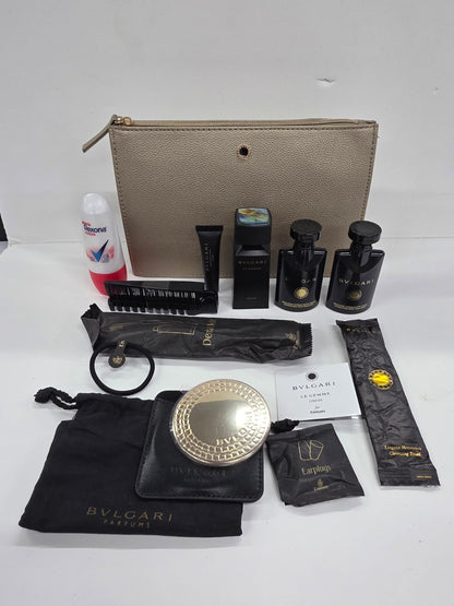 CU29 Emirates エミレーツ航空 ファーストクラス  女性用アメニティセット  (BVLGARI コラボ)