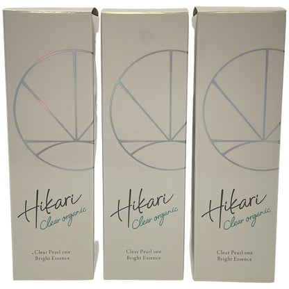 Z000 HIKARI CLEAR オーガニック クリアパールワン ブライトエッセンス 50mL 計3本セット　ラスト1点！
