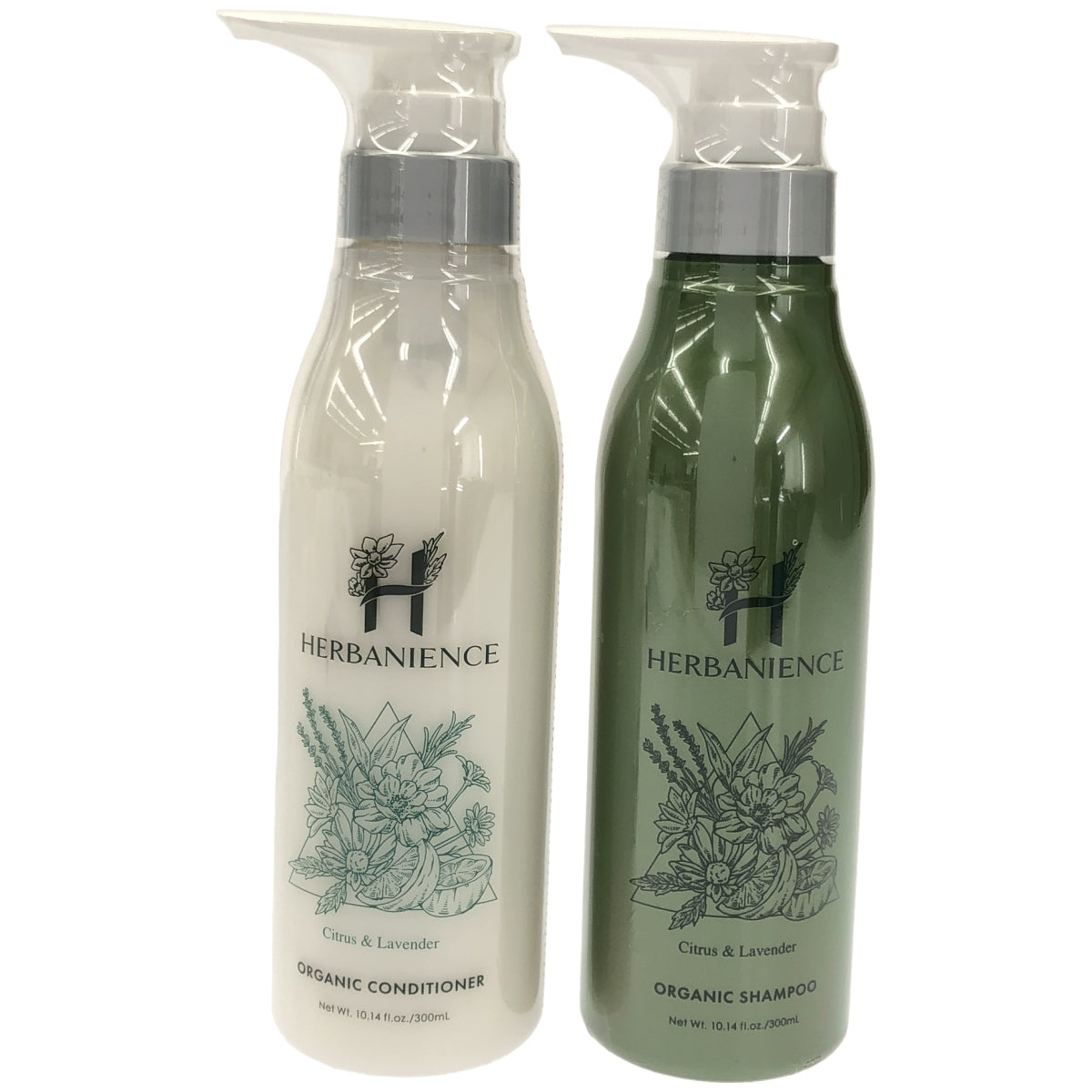 Z000 ハーバニエンス シャンプー 300mL & コンディショナー 300mL 2個セット