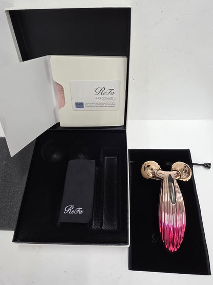 CU05 ReFa リファ CARAT RAY 美顔ローラー レッド ゴールド RF-PC2019B-RB 箱付き