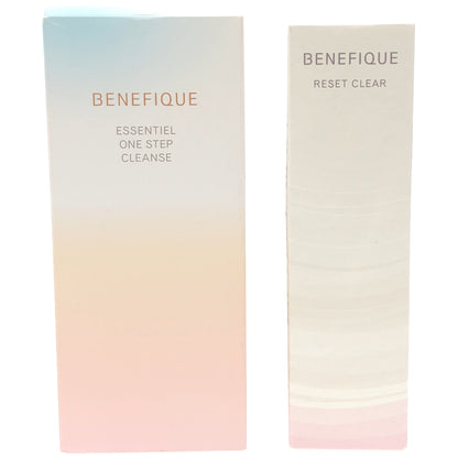 Z000 ベネフィーク エッセンシャル ワンステップクレンズ 160mL & リセットクリア 150mL 2個セット