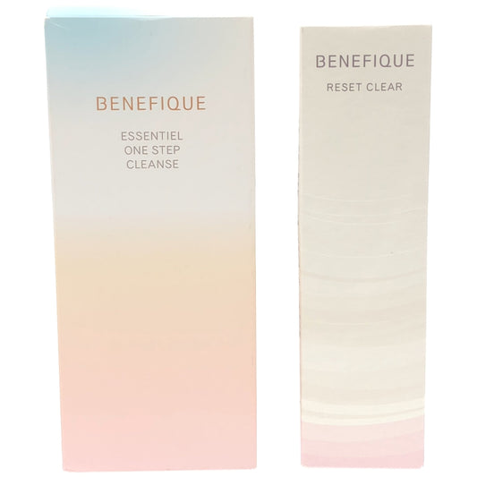 Z000 ベネフィーク エッセンシャル ワンステップクレンズ 160mL & リセットクリア 150mL 2個セット