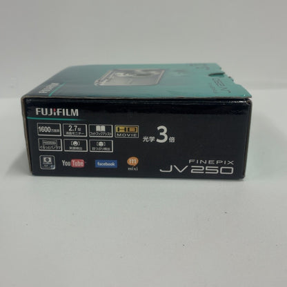 CGP8 FUJIFILM 光学3倍1600万画素 デジタルカメラ FINPIX JV250P 2.7型液晶モニター