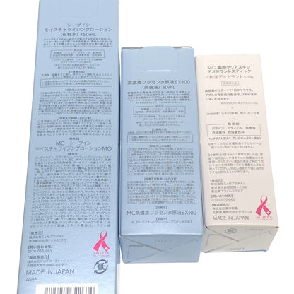 Z000 ミュゼプラチナム デオドラントスティック & 高濃度プラセンタ原液 30ml & シープイン ローション 150ml 3本セット