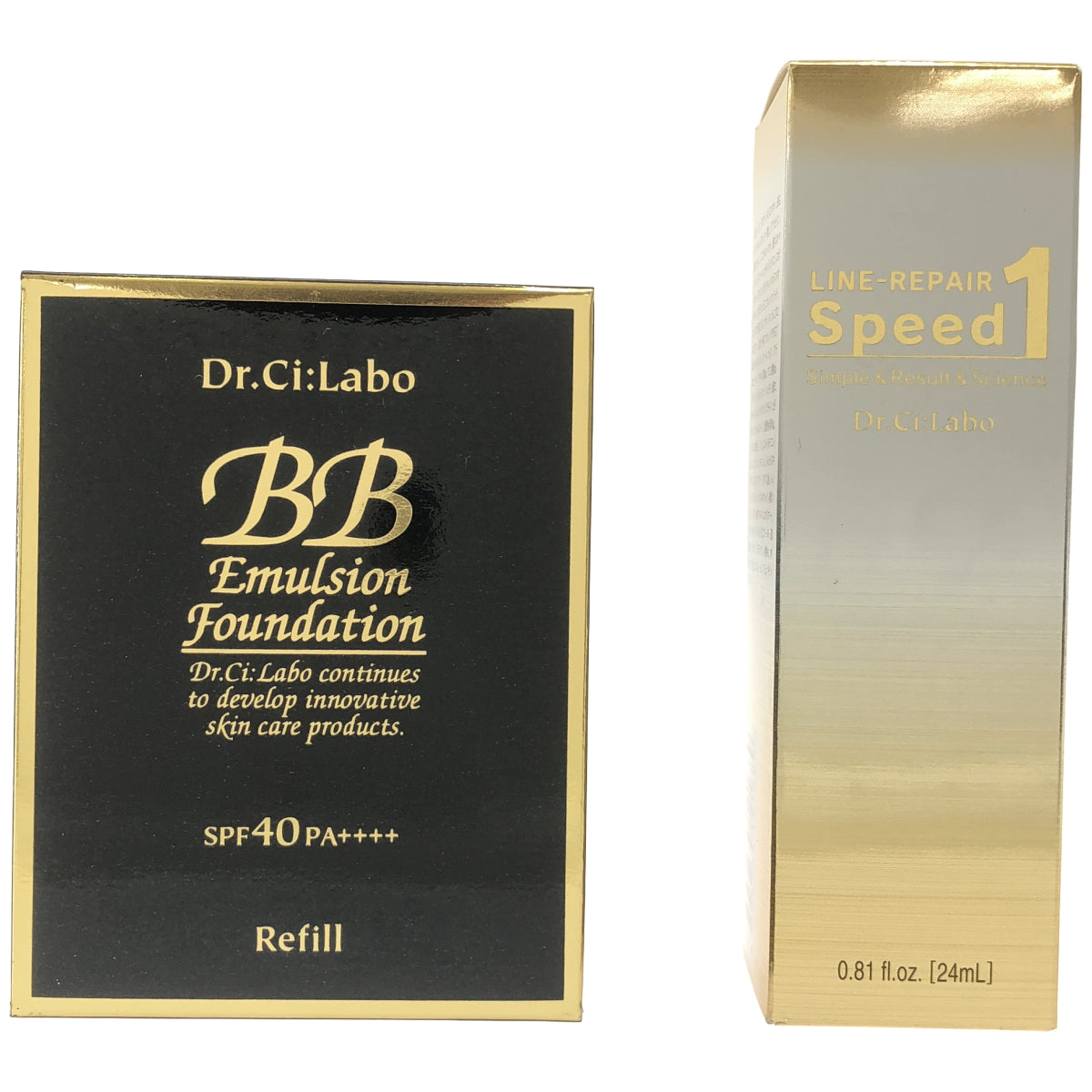 Z000 シーラボ BBエマルジョンファンデーション レフィル 14g & ラインリペアスピード 1 24mL 計2個セット　ラスト1点！