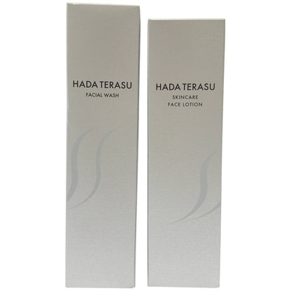 Z000 HADA TERASU フェイシャルウォッシュ ST 150g & スキンケアフェイスローション ST 150mL 計2本セット　ラスト1点！