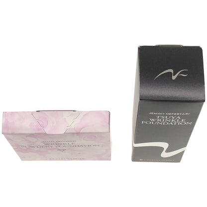 Z000 ジェミーネフェルタリ つやリンクルファンデーション 15mL & リンクルパウダリーファンデーションW 9.7g 2個セット