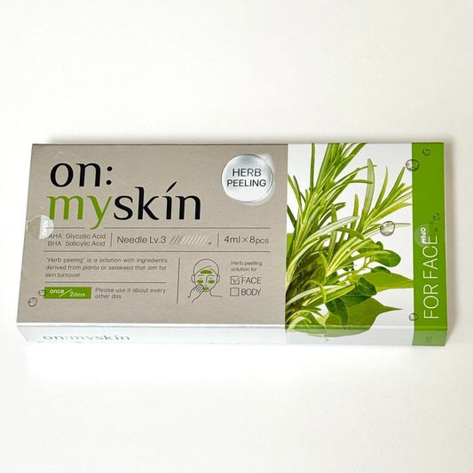 CC33 K on my skin オンマイスキン ハーブピーリングソリューション フェイス用 4ml×8個