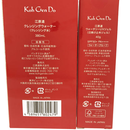 Z000 江原道 クレンジングウォーター 380mL & ウォータリー UV ジェル 40g 2本セット　ラスト1点！