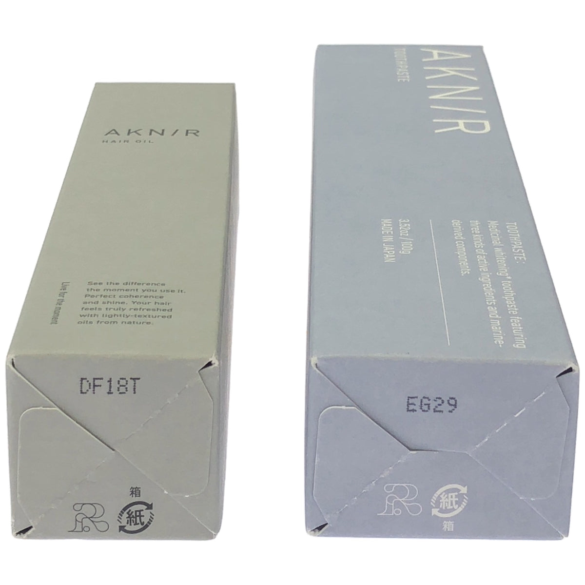 Z000 アクニー プレミアムモイストヘアオイル 50mL & デンタルペースト MT 100g 2個セット　ラスト1点！