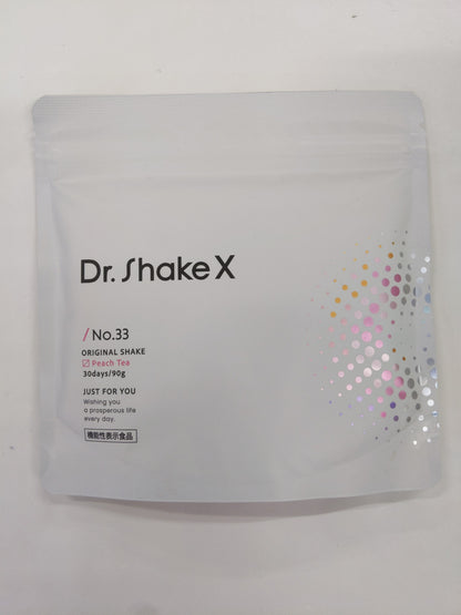 CA11 K Dr.shakeX ドクターシェイクス No.33 ピーチティー 30days/90g●賞味期限：2025/12～