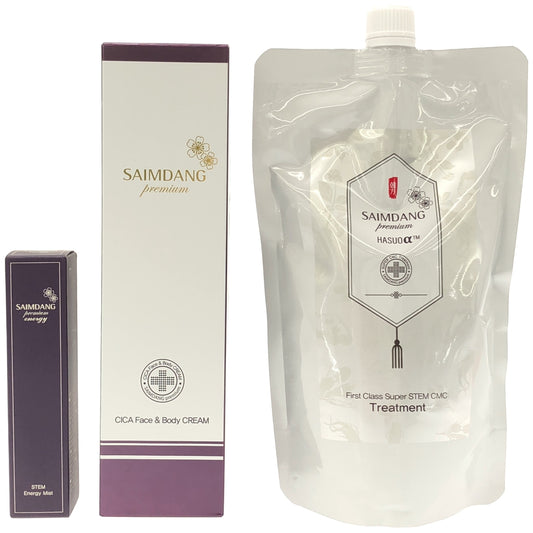 Z000 サイムダン プレミアム CICAフェイス&ボディクリーム 250ml & エナジー ミスト 30ml & 他1個 計3個セット