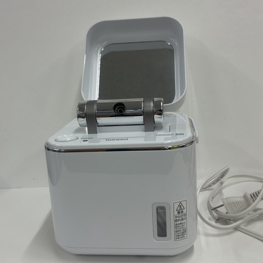 CGP6 ツインバード フェイススチーマー ホワイト SH-2786W