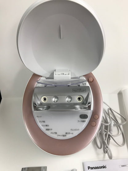 C644 Panasonic パナソニック スチーマー ナノケア EH-CSA99 ピンク調 W温冷エステ
