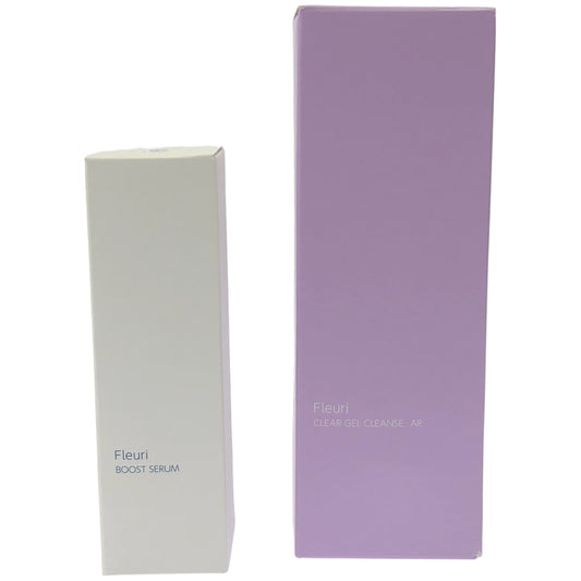 Z000 フルリ クリアゲルクレンズAR [ クレンジング ] NET 150g & ブーストセラム NET 40mL [ 化粧水 ] ２本セット　ラスト1点！