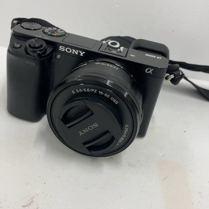 CK53 D ソニー ミラーレス一眼 α6000 ボディ グラファイトグレー ILCE-6000 H
