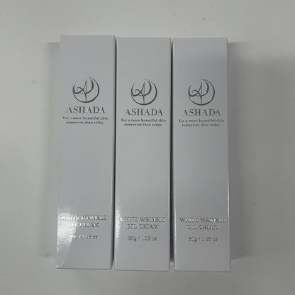 CF60 K ★ ASHADA　アスハダ　シミシワホワイトクリーム　30g  3個セット 【A】