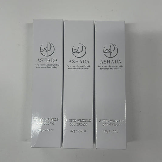 CF60 K ★ ASHADA　アスハダ　シミシワホワイトクリーム　30g  3個セット 【A】