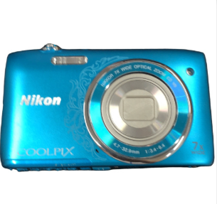 C982 Nikon デジタルカメラ COOLPIX S3500 光学7倍ズーム 有効画素数 2005万画素 オリエンタルブルー S3500DBL