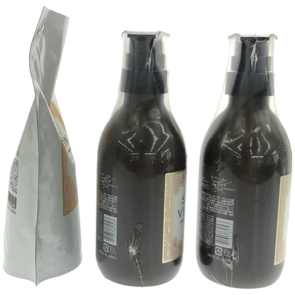 Z000 スキンビジョン プレミアムエッセンスシャンプー Vシャンプー02 400mL 2本 & つめかえ用 400mL 計3個セット　ラスト1点！