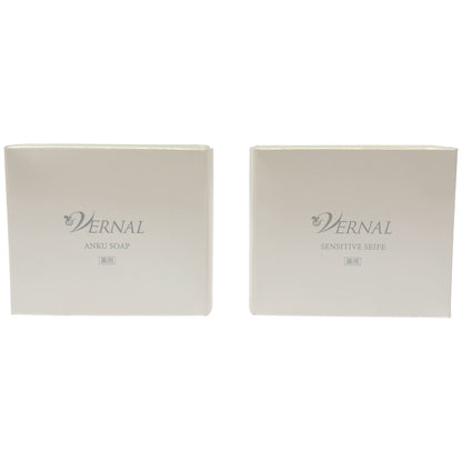 Z000 ヴァーナル 薬用センシティブザイフ 90g & 薬用アンクソープ 90g 2個セット