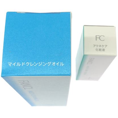 Z000 ファンケル マイルドクレンジング オイルe 120ml & アクネケア 化粧液b 30ml 2本セット