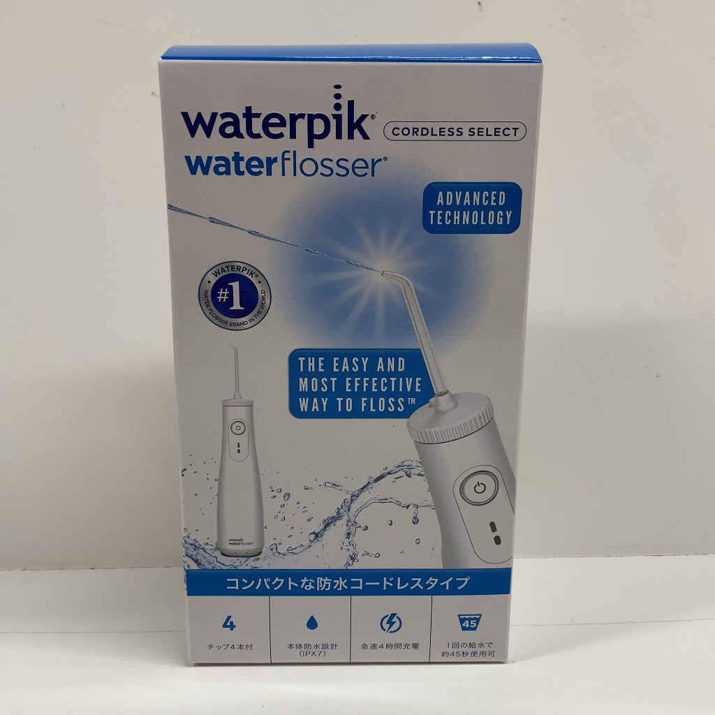 CU1H D Waterpik ウォーターピック ウォーターフロッサー コードレスセレクト クラシックホワイト WF-10J010