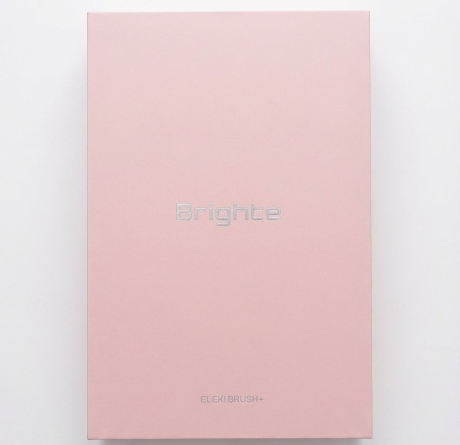 CK50 D ブライト ブラシ型美顔器(ピンク) Brighte ELEKI BRUSH+ (ブライト エレキブラシプラス) BRT-FSB180PK