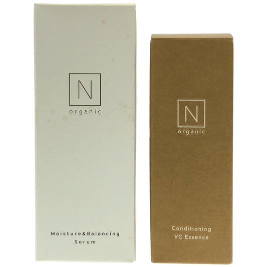 Z000 N organic モイスチュア&バランシング セラム 60mL & Basic コンディショニング VC エッセンス 30g 計2個セット　ラスト1点！