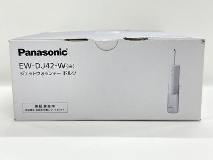D Panasonic パナソニック ジェットウォッシャー ドルツ EW-DJ42-W(白) ホワイト 強力除去 防水コードレスタイプ