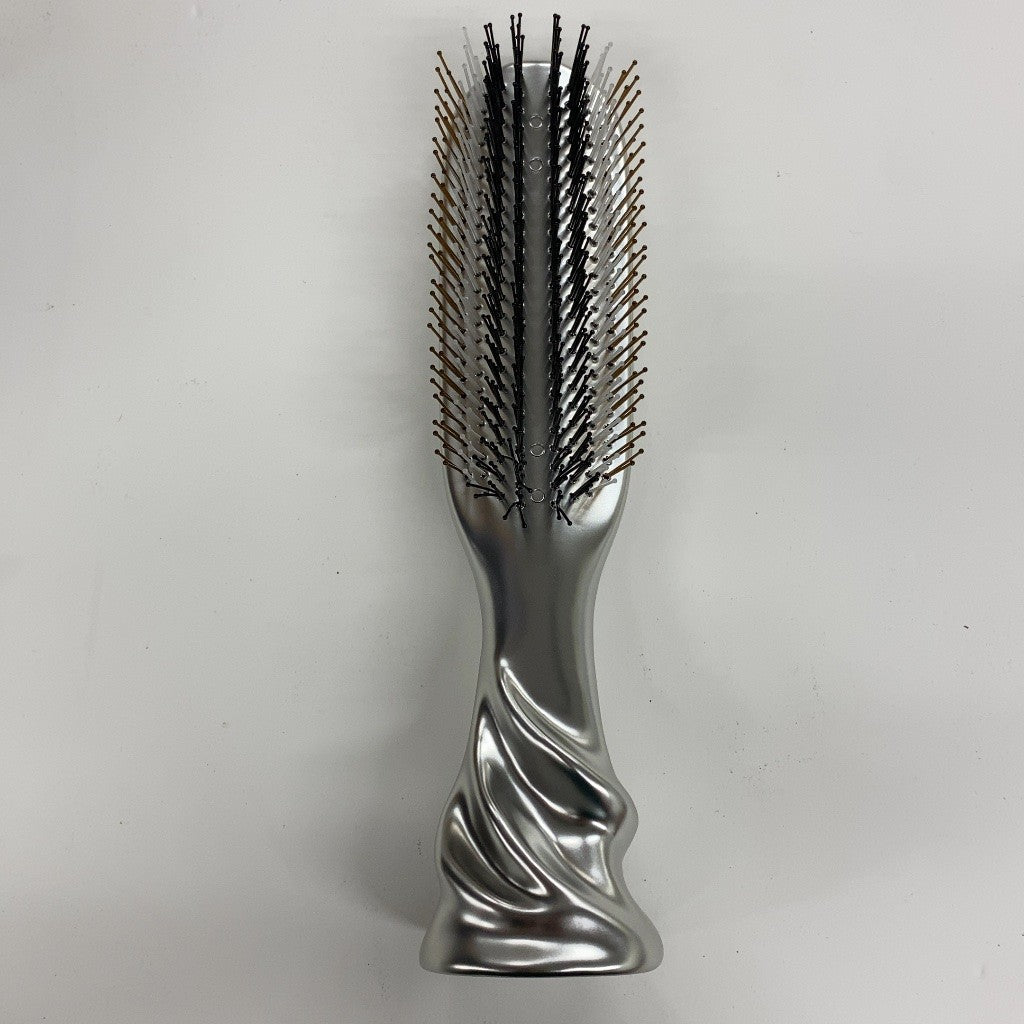 C847 D MEDULLA スカルプリフトブラシ シルクプラス シルバー ヘアブラシ 頭皮ブラシ 2wayタイプ