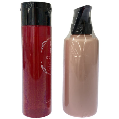 Z000 黒華 髪と頭皮の健やかシャンプー8 ハリ・コシ・ボリューム用 240mL& 肌に潤いを与えるボディソープ 400mL 2個セット