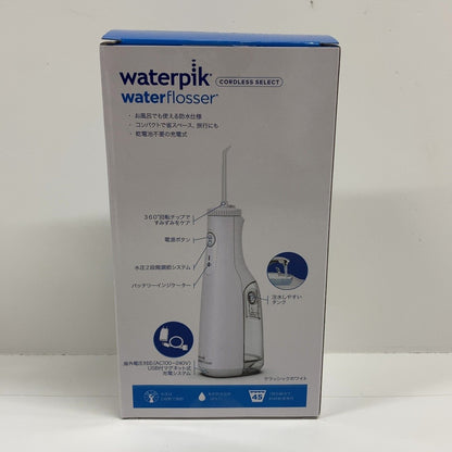 CU1H D Waterpik ウォーターピック ウォーターフロッサー コードレスセレクト クラシックホワイト WF-10J010