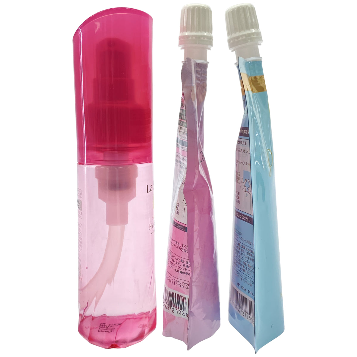Z000 ラサーナ 海藻 ヘア エッセンス 75ml & プレミオ—ル ヘア エッセンス詰替え用 70ml & 60ml 計3個セット　ラスト1点！