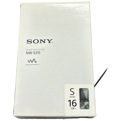 CW04 SONY ウォークマン Sシリーズ 16GB NW-S315 BC ブラック