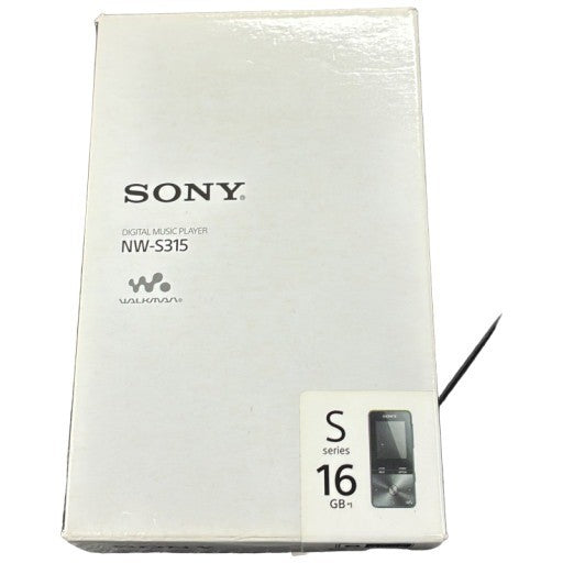 CW04 SONY ウォークマン Sシリーズ 16GB NW-S315 BC ブラック
