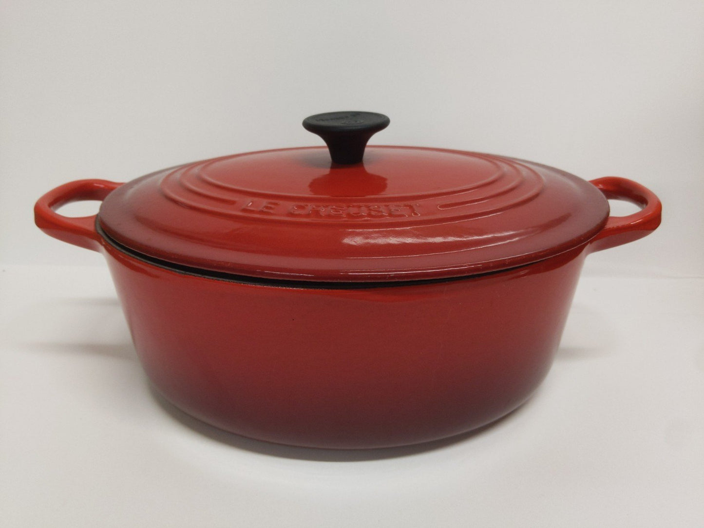 D LE CREUSET ルクルーゼ ココットオーバル 25cm チェリーレッド