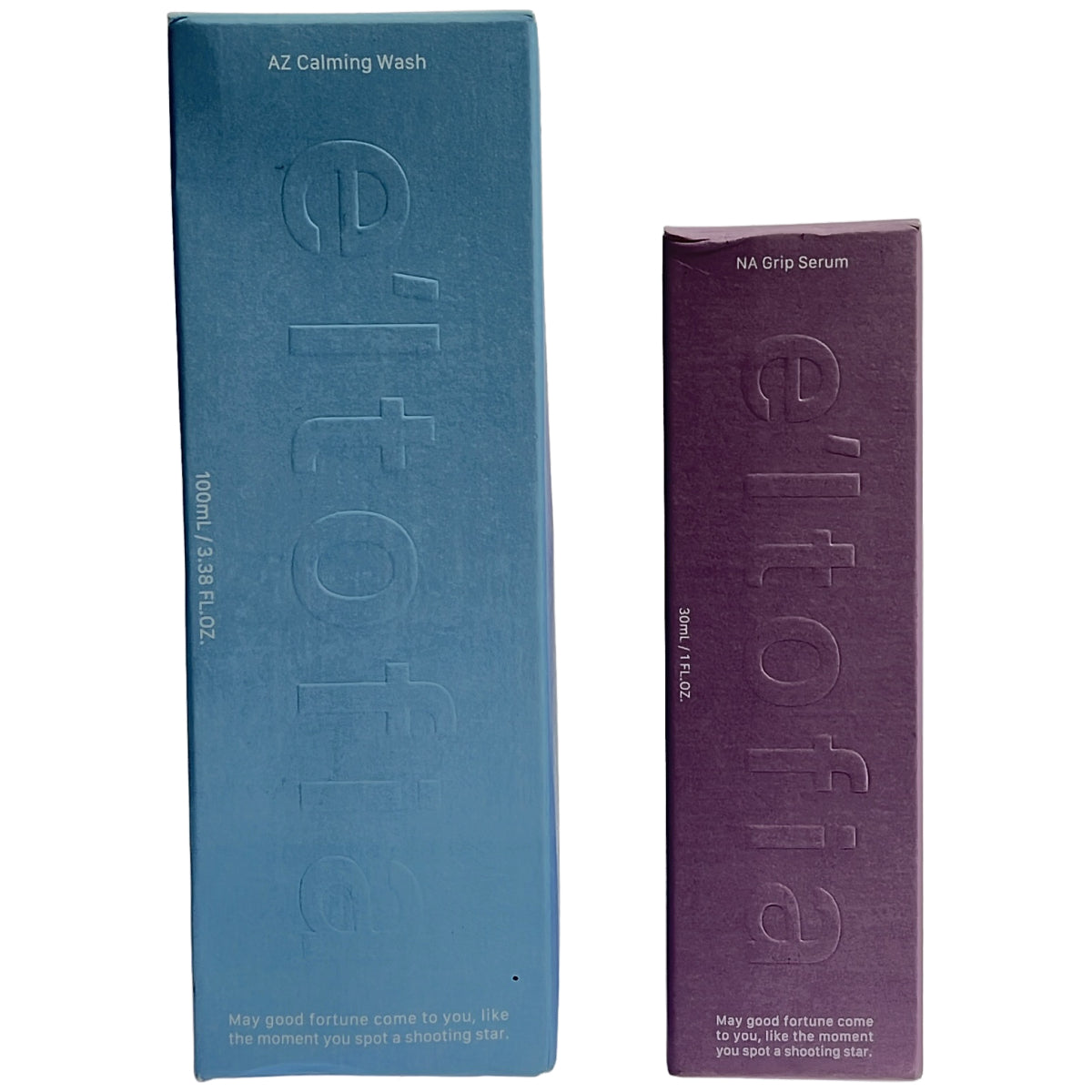Z000 エルトファイ AZ Calming Wash 100ml & NA Grip Serum 30mL 2本セット　ラスト1点！